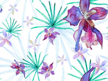 Orkide Kusursuz Desen.