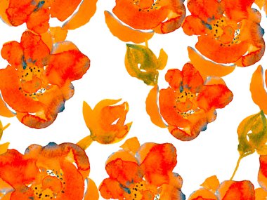 Suluboya Tertemiz Desen 'i Bırakıyor.