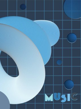 Müzik festivali arka planı.