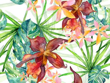 Orkide Kusursuz Desen.