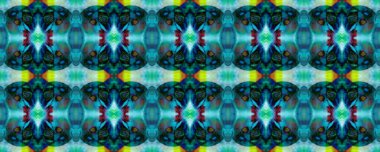 Suluboya Etnik Tasarım. 