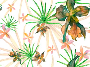 Orkide Kusursuz Desen.