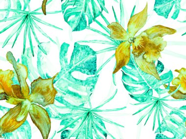 Orkide Kusursuz Desen.