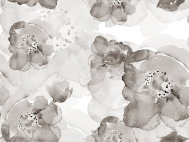 Suluboya Tertemiz Desen 'i Bırakıyor.