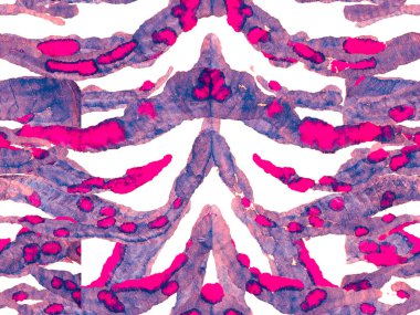 Suluboya kusursuz desen.