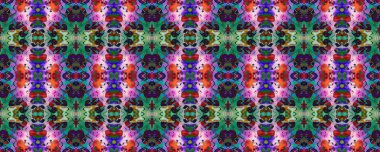 Suluboya Etnik Tasarım. 