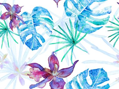 Orkide Kusursuz Desen.