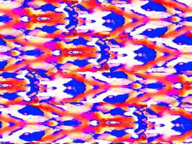 Suluboya kusursuz desen.