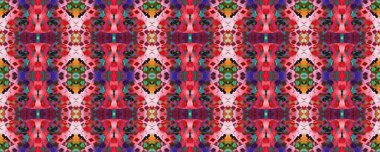 Suluboya Etnik Tasarım. 