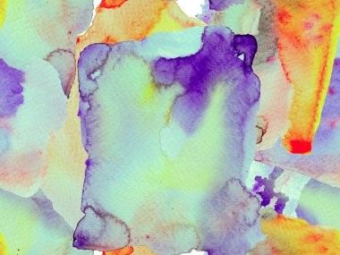 Suluboya kusursuz desen.