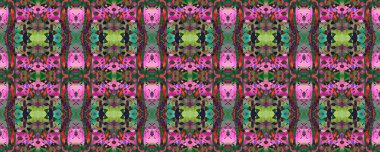 Suluboya Etnik Tasarım. 