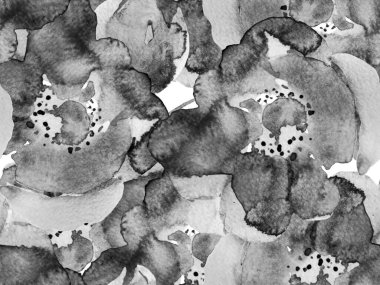 Suluboya Tertemiz Desen 'i Bırakıyor.