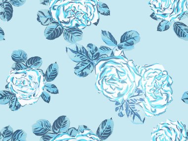 Vektör Gül Arkaplanı.