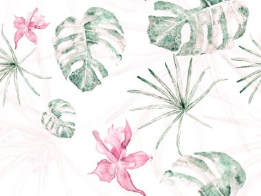 Orkide Kusursuz Desen.