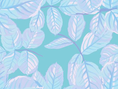Leaves Seamless Pattern. clipart