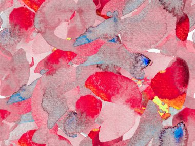 Suluboya Tertemiz Desen 'i Bırakıyor.