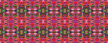 Suluboya Etnik Tasarım. 