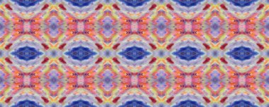 Suluboya Etnik Tasarım. 