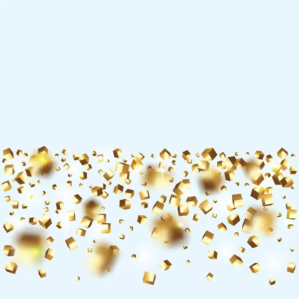 Vector Confetti Background — Stock Vector