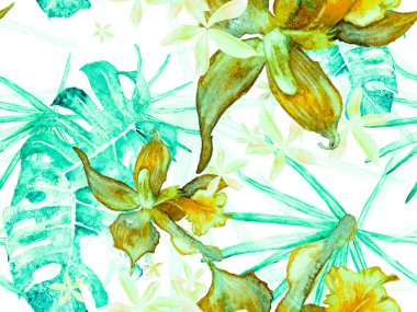 Orkide Kusursuz Desen.