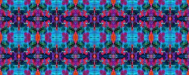 Suluboya Etnik Tasarım. 