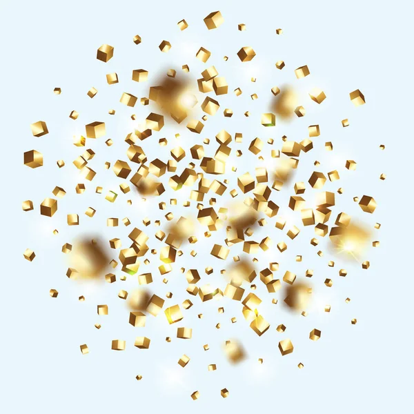 Vector Confetti Fondo — Vector de stock