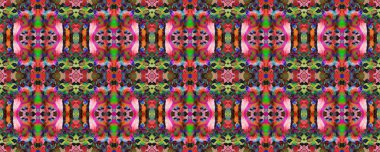 Suluboya Etnik Tasarım. 