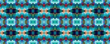 Suluboya Etnik Tasarım. 