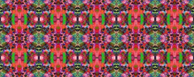 Suluboya Etnik Tasarım. 