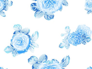 Vektör Gül Arkaplanı.