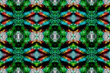 Suluboya Etnik Tasarım. 