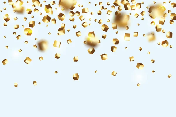 Vector Confetti Fondo — Vector de stock