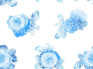 Vektör Gül Arkaplanı.