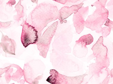 Suluboya Tertemiz Desen 'i Bırakıyor.