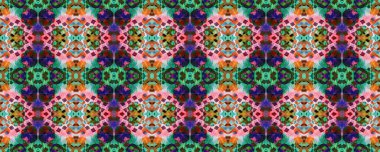 Suluboya Etnik Tasarım. 