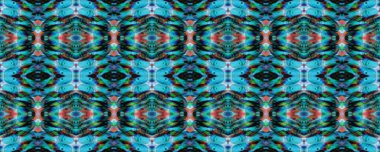 Suluboya Etnik Tasarım. 