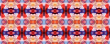 Suluboya Etnik Tasarım. 