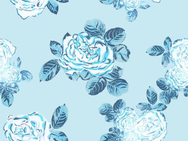 Vektör Gül Arkaplanı.