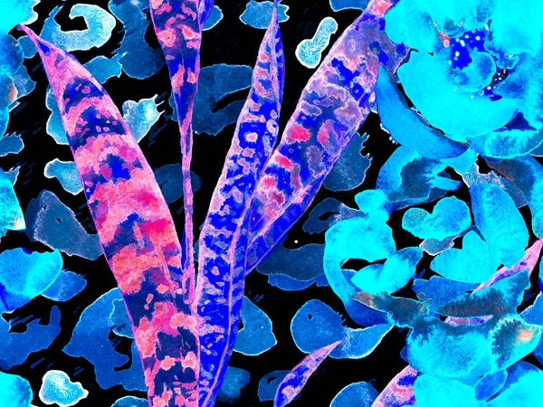 Leaves Seamless Pattern. 