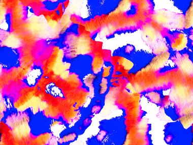 Suluboya kusursuz desen.