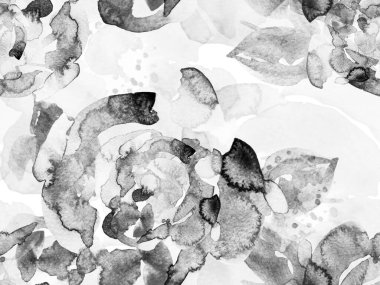 Suluboya Tertemiz Desen 'i Bırakıyor.