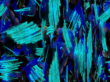 Suluboya kusursuz desen.