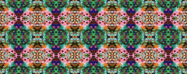 Suluboya Etnik Tasarım. 