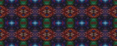 Etnik Kusursuz Desen.