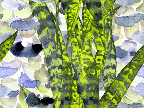 Leaves Seamless Pattern. — Stock Photo, Image