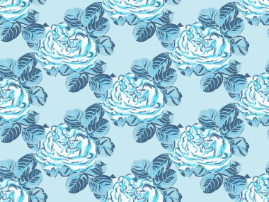 Vektör Gül Arkaplanı.