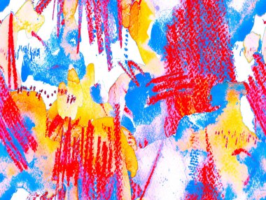 Suluboya kusursuz desen.