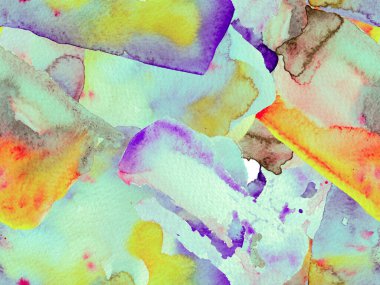 Suluboya kusursuz desen.