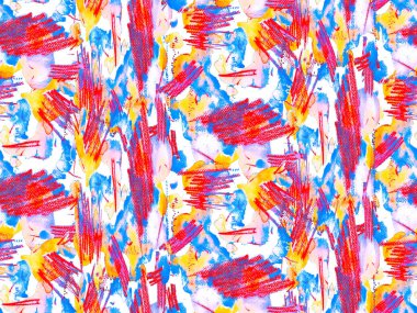 Suluboya kusursuz desen.