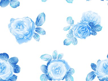 Vektör Gül Arkaplanı.